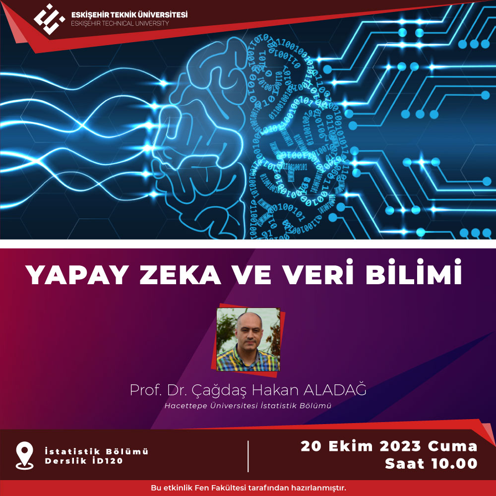 Yapay Zeka ve Veri Bilimi Semineri Ekim 2023